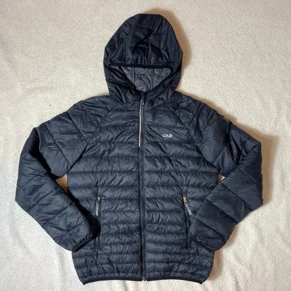 Lole Navy Blue Lightweight Packable Mini  Puffer Coat - Picture 9 of 14
